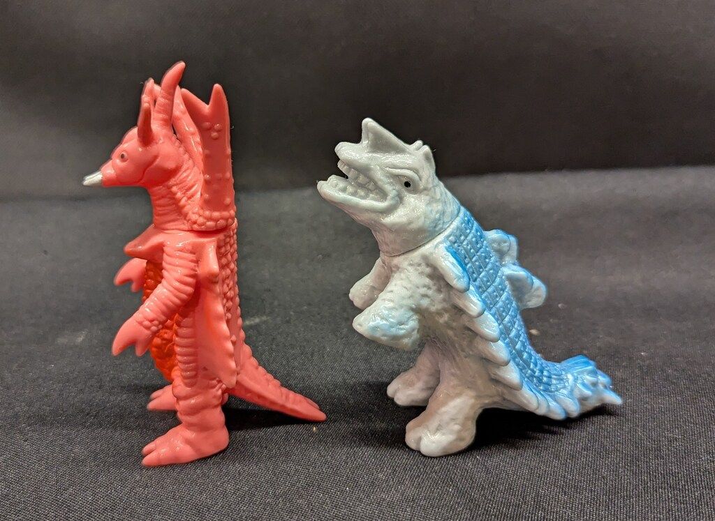  円谷コミュニケーションズ 復刻ブルマァクミニ怪獣シリーズ Fセット 帰ってきたウルトラマン怪獣 ウルトラマン キャラクター玩具