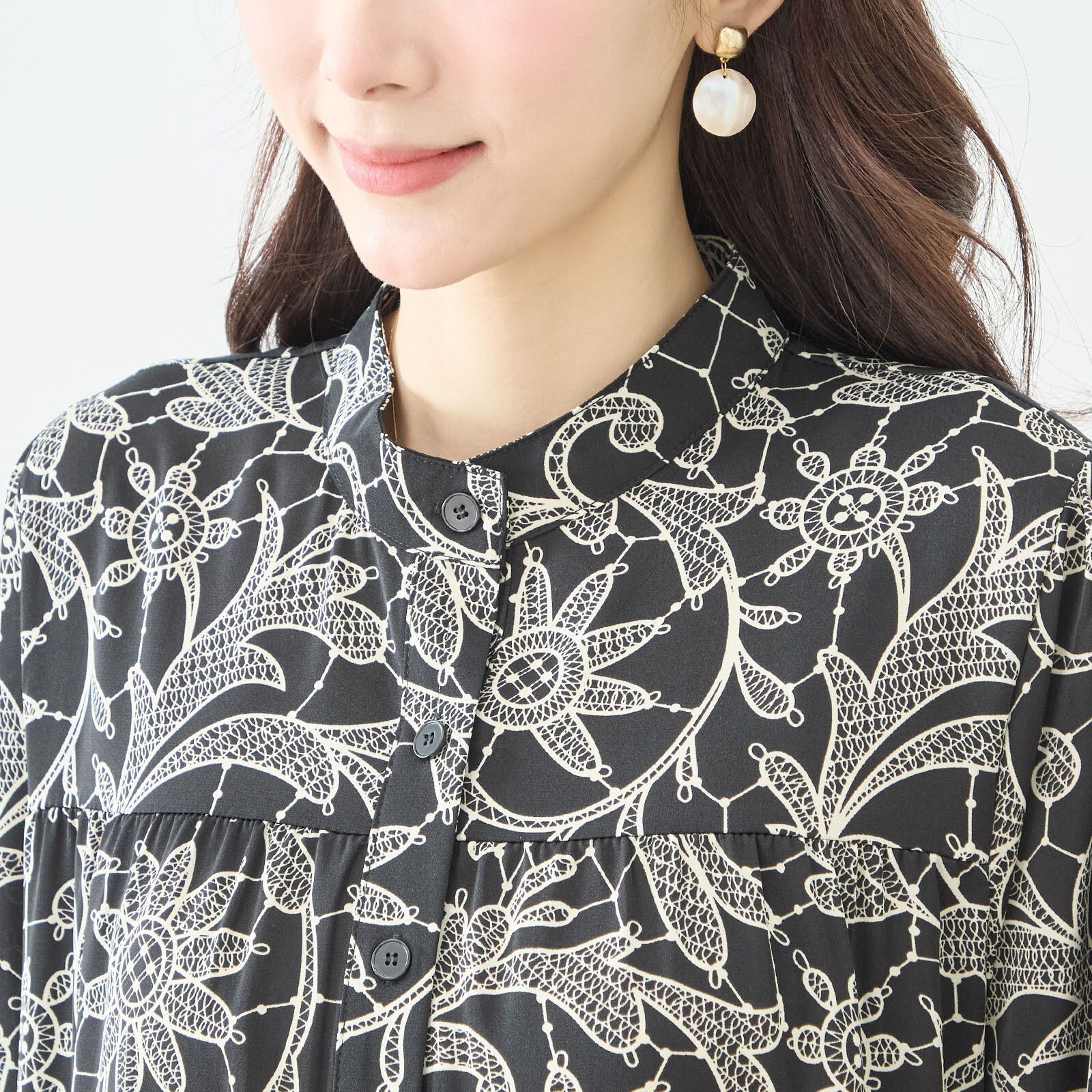 ☆SALE☆NEW Spring☆【TRUBE】NEW フラワー ライン プリント