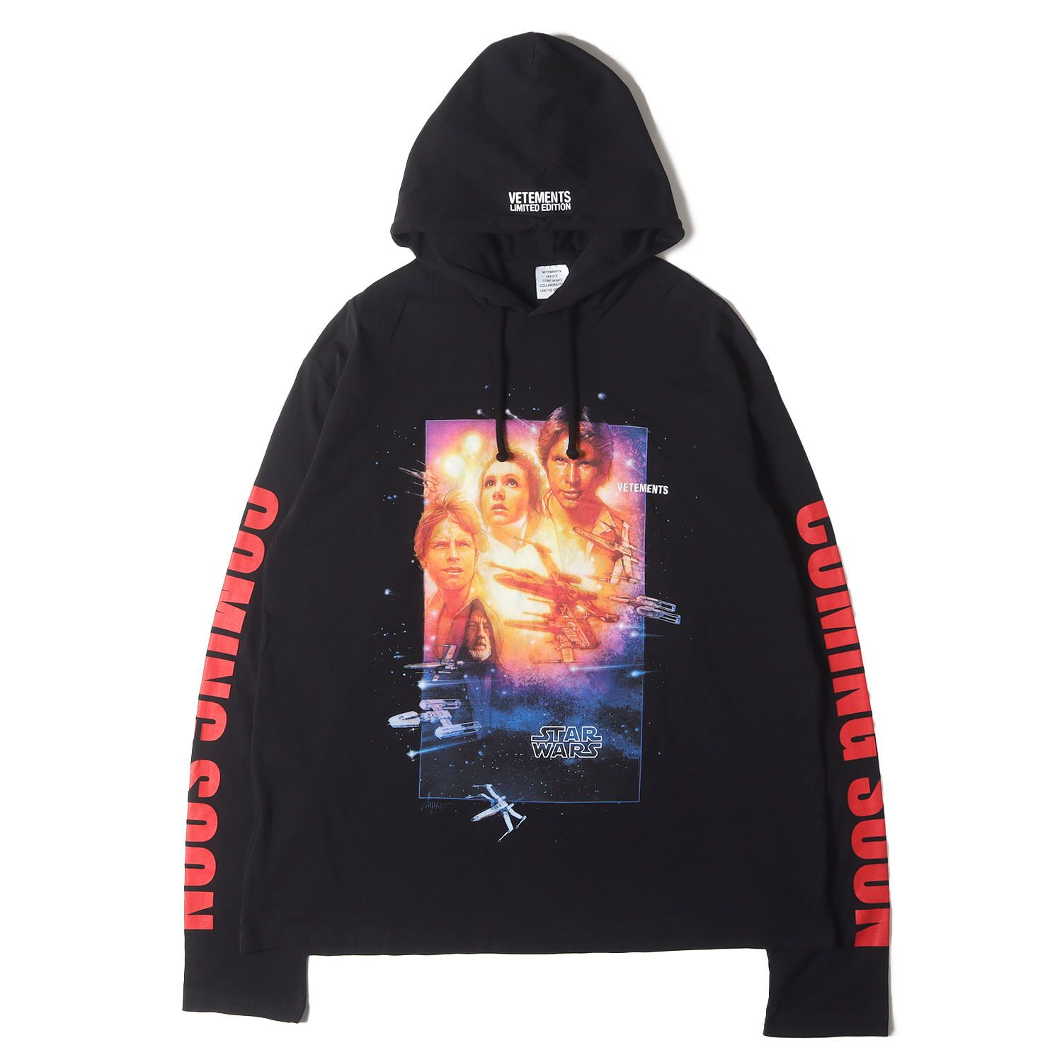 VETEMENTS ヴェトモン Tシャツ ブラック 黒 サイズ:S | 20SS STAR WARS 
