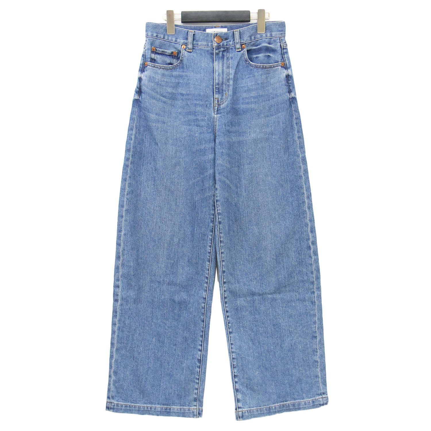 23区 ニジュウサンク パンツ ブルー サイズ:36(S) | 24秋冬 ストレッチ  