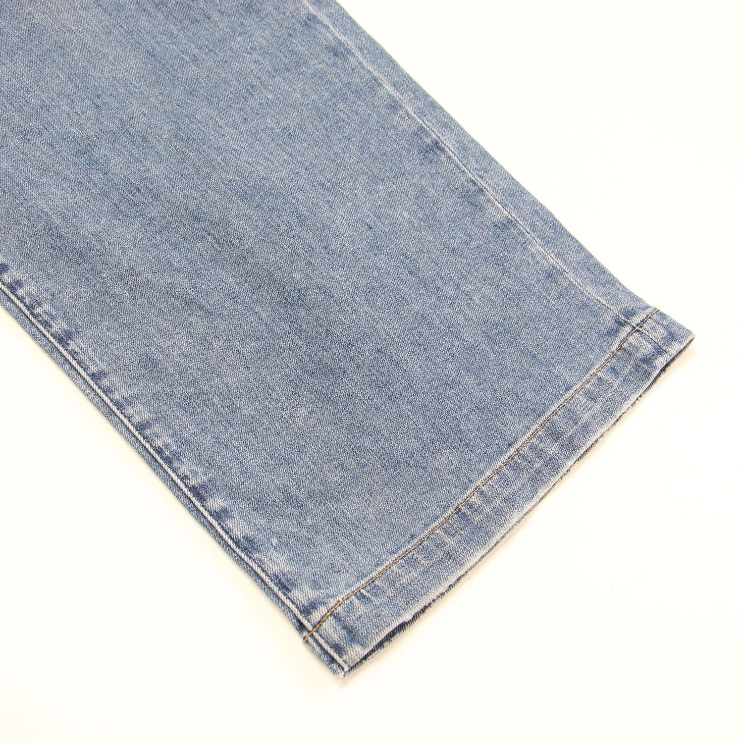 23区 ニジュウサンク パンツ ブルー サイズ:36(S) | 24秋冬 ストレッチ  