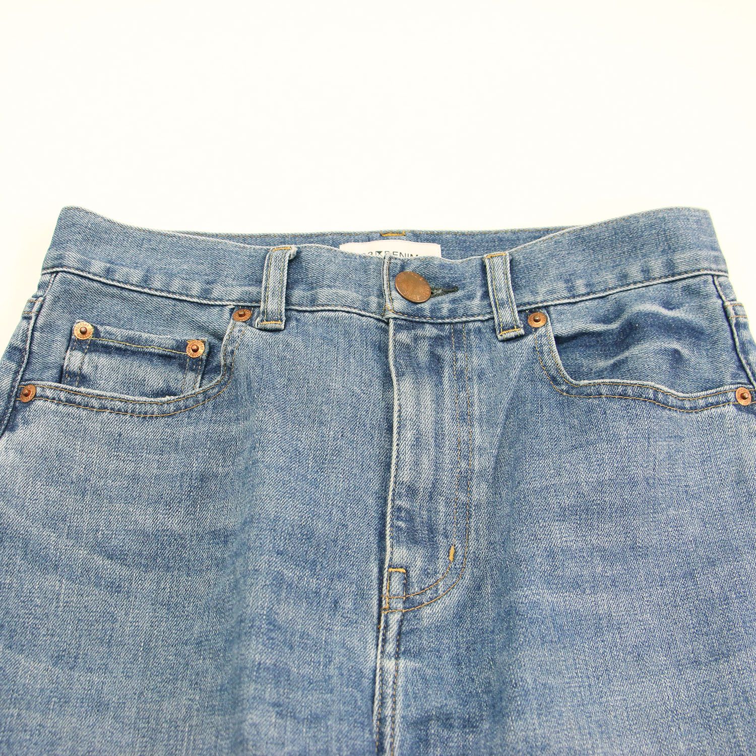 23区 ニジュウサンク パンツ ブルー サイズ:36(S) | 24秋冬 ストレッチ  