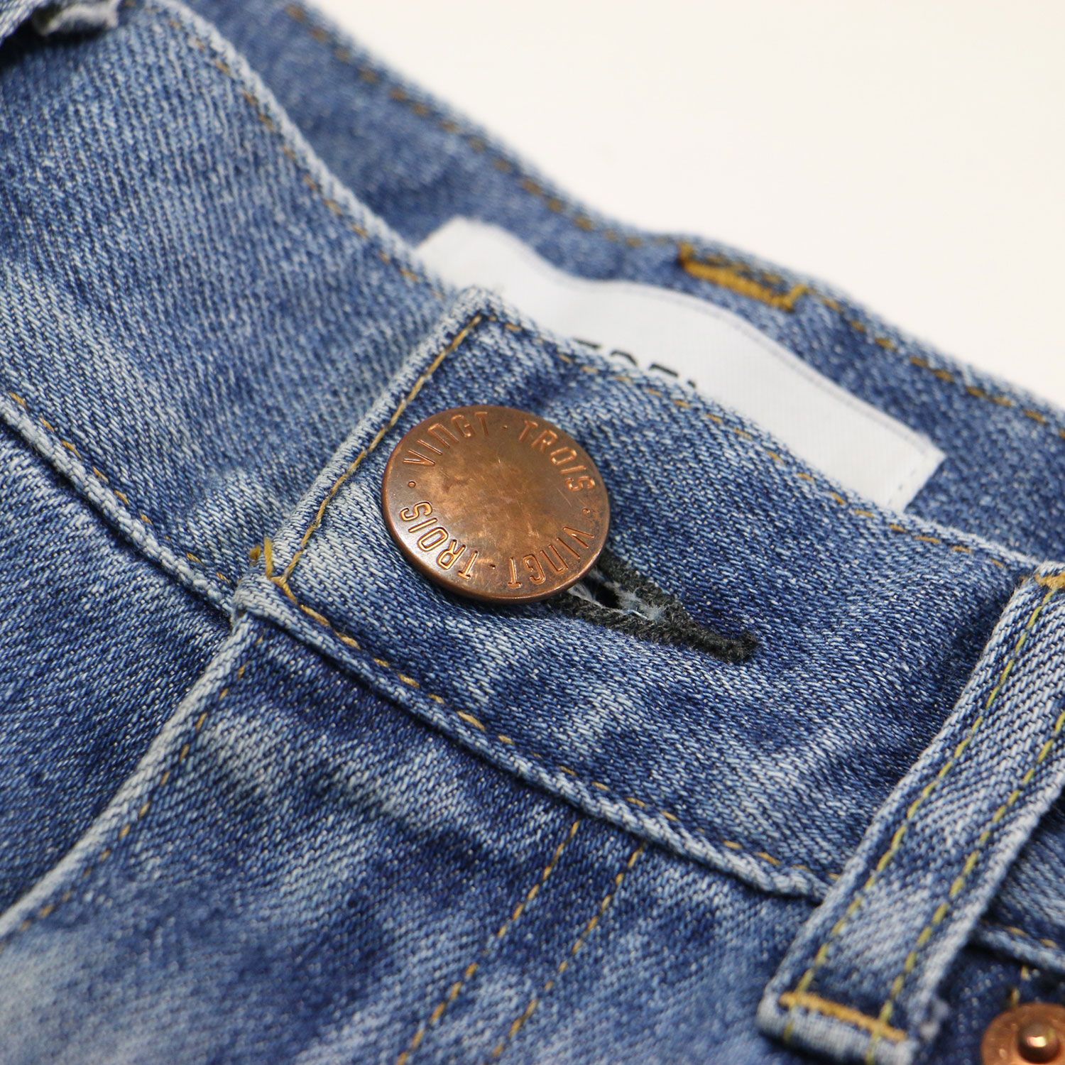 23区 ニジュウサンク パンツ ブルー サイズ:36(S) | 24秋冬 ストレッチ  