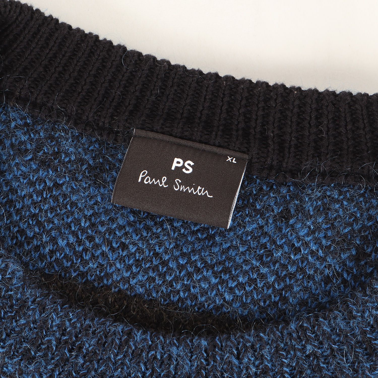 PS Paul Smith ピーエスポールスミス ニット マルチカラー サイズ:XL | ドローイング マルチボーダー ニット セーター | トップス プルオーバー【メンズ】【中古】 PS Paul Smith ピーエスポールスミス ニット マルチカラー サイズ:XL