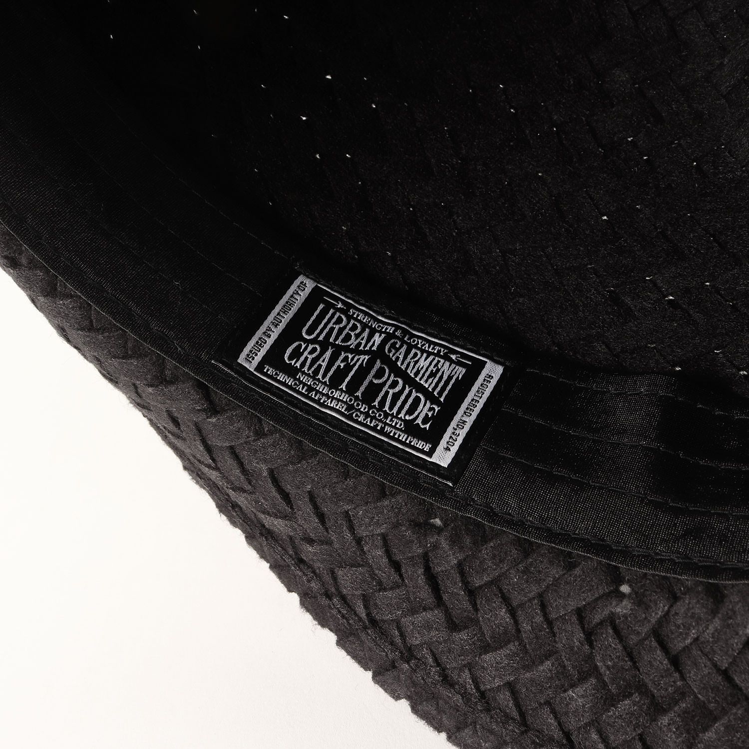 NEIGHBORHOOD ネイバーフッド ハット ブラック 黒 サイズ:L | 00s