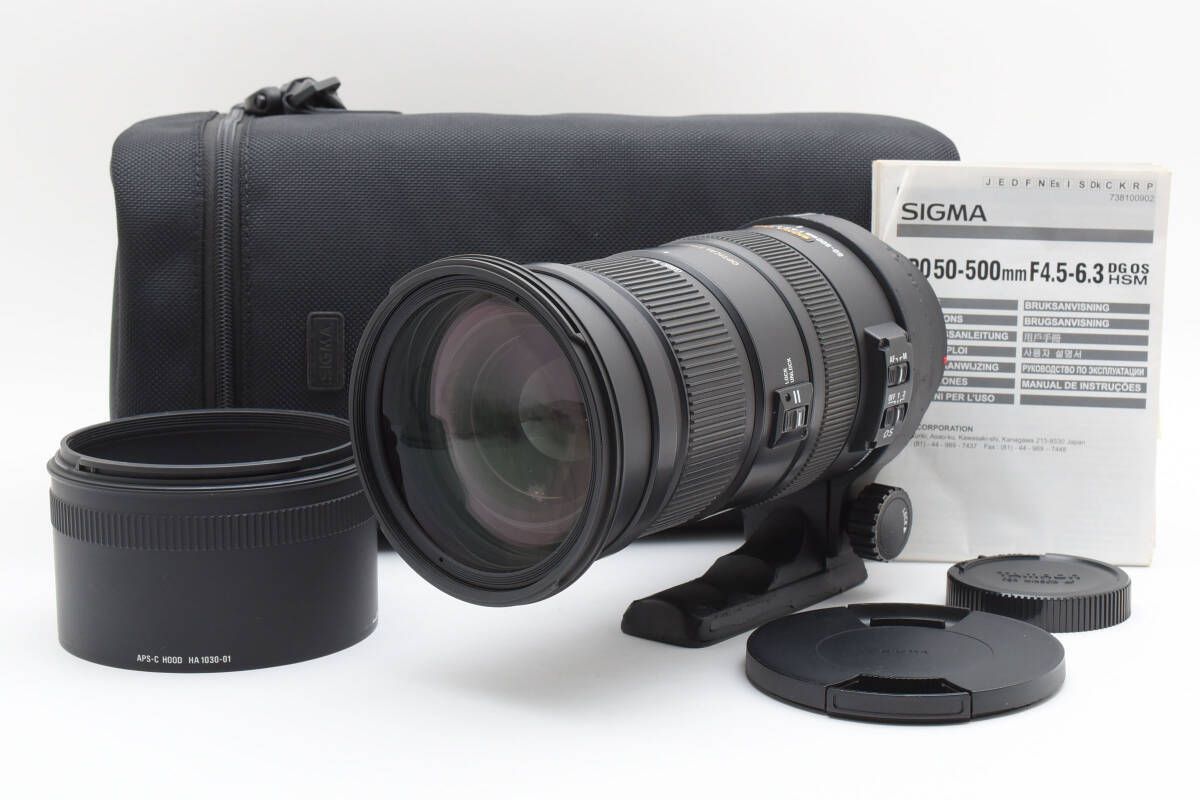 ☆シグマ SIGMA APO 50-500mm F4.5-6.3 DG OS HSM ソニー ミノルタ