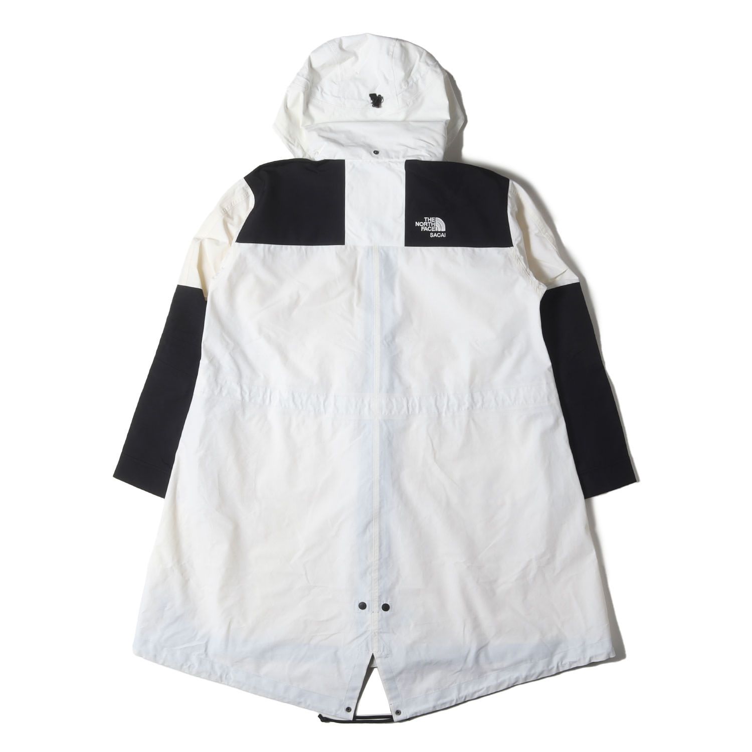 Sacai サカイ コート ホワイト 白 サイズ:M | THE NORTH FACE ナイロン 