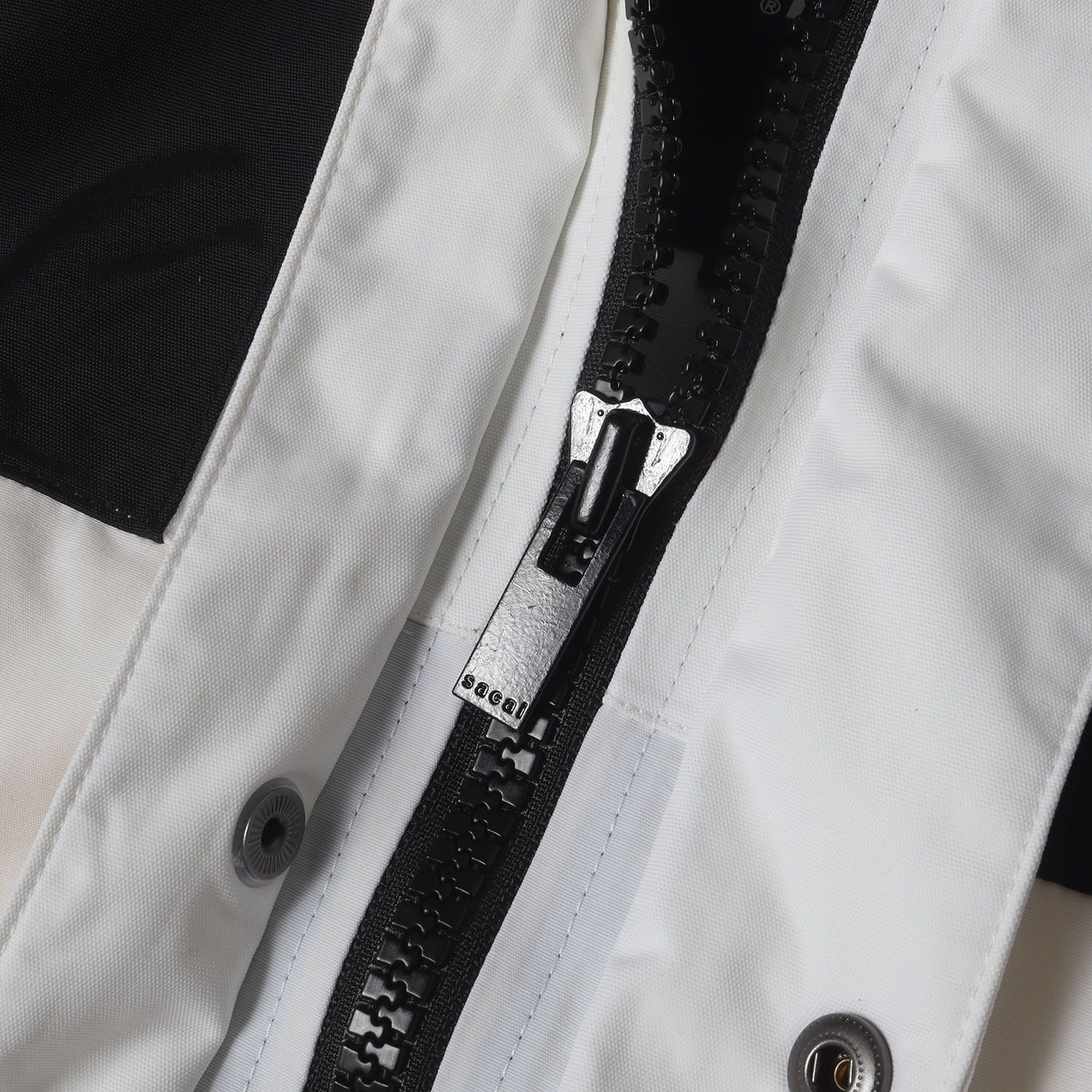 Sacai サカイ コート ホワイト 白 サイズ:M | THE NORTH FACE ナイロン 