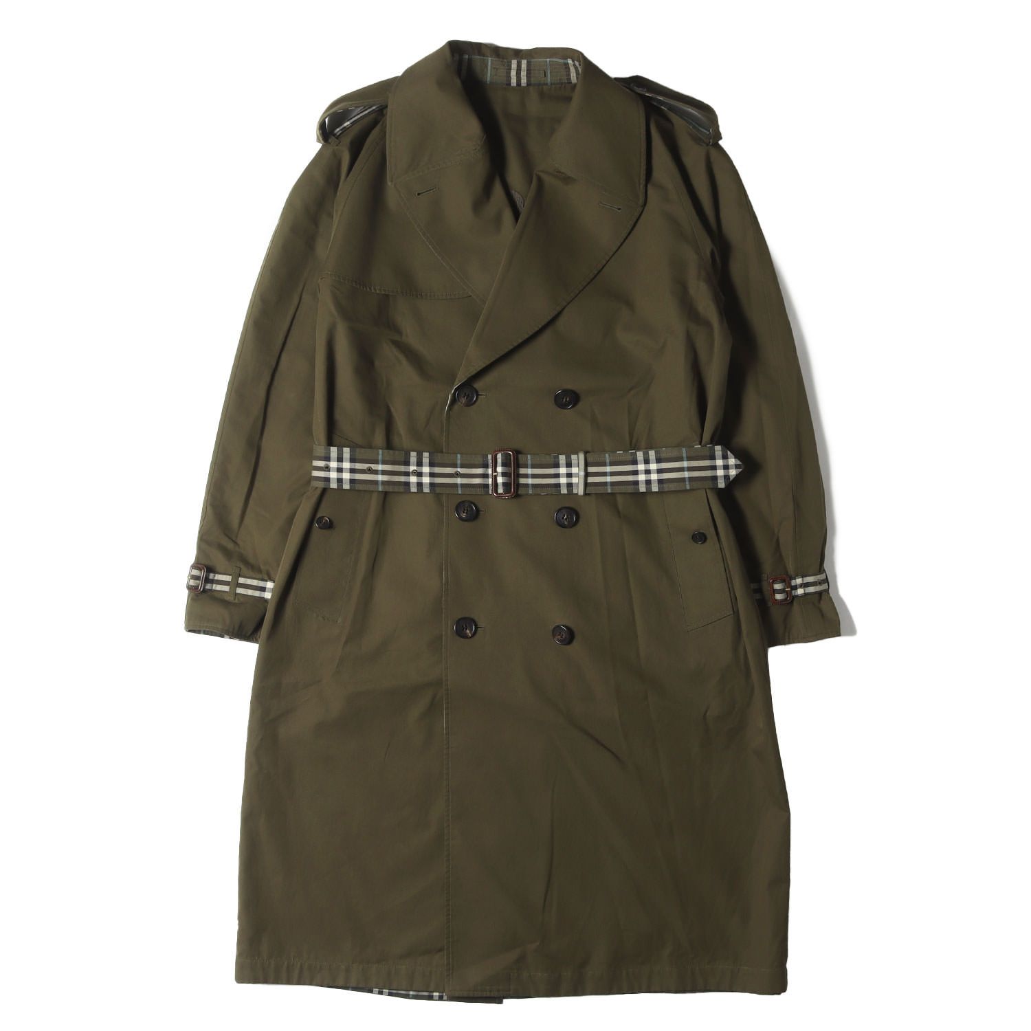 美品】BURBERRY バーバリー コート カーキ サイズ:54 | リバーシブル