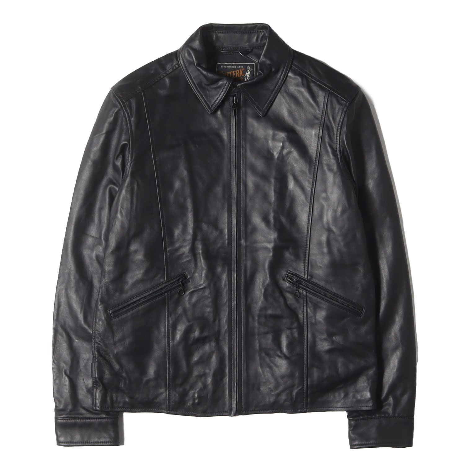 新品】HYSTERIC GLAMOUR ヒステリックグラマー ジャケット ブラック 黒 