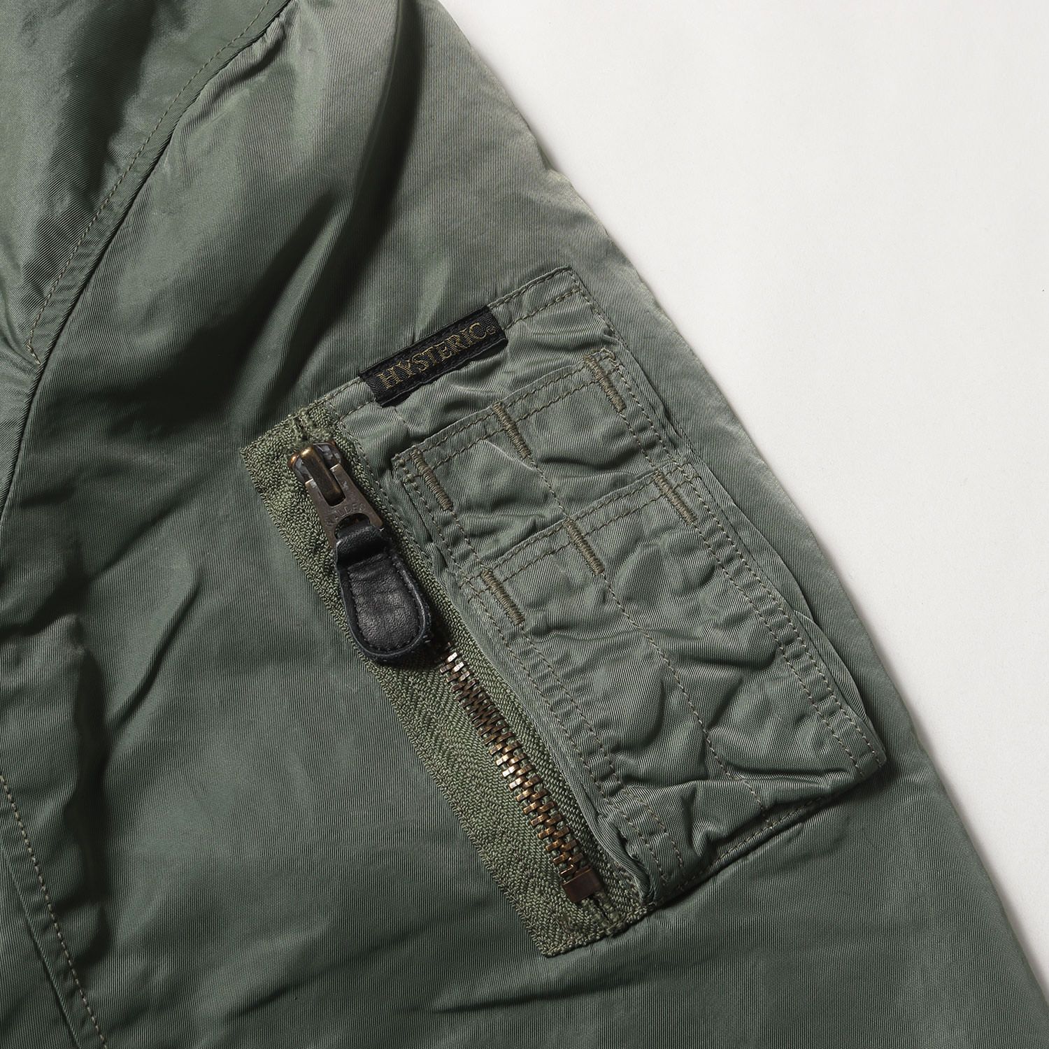 HYSTERIC GLAMOUR ヒステリックグラマー ジャケット カーキ サイズ:L