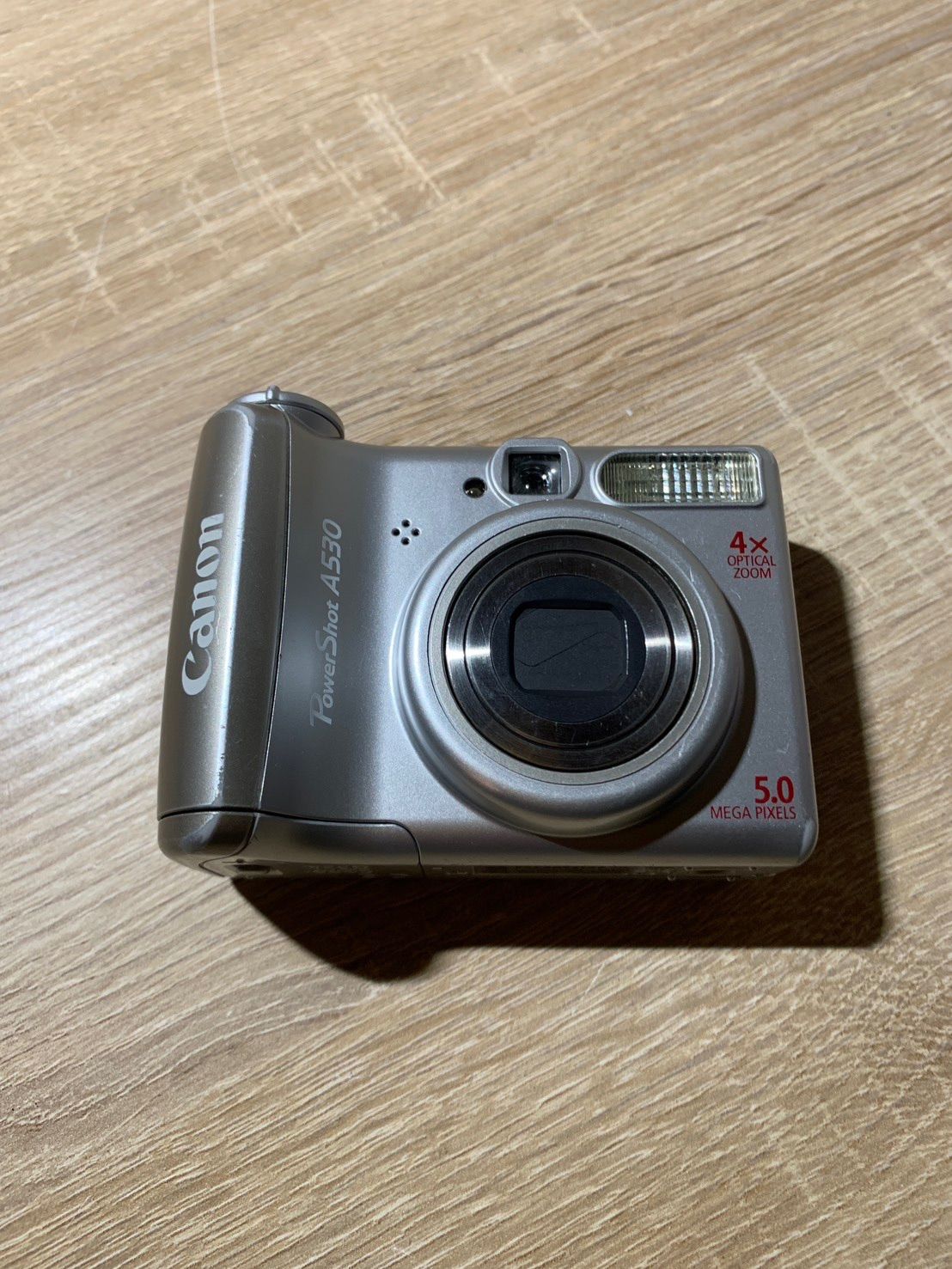 7899 Canon PowerShot A530 シルバー デジカメ 動作確認済み - メルカリ