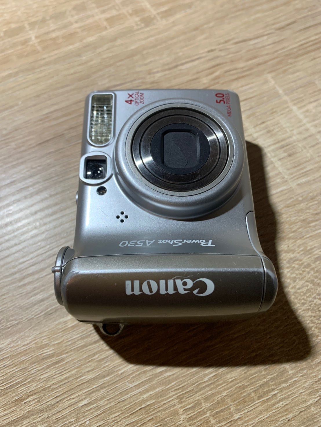 7899 Canon PowerShot A530 シルバー デジカメ 動作確認済み - メルカリ
