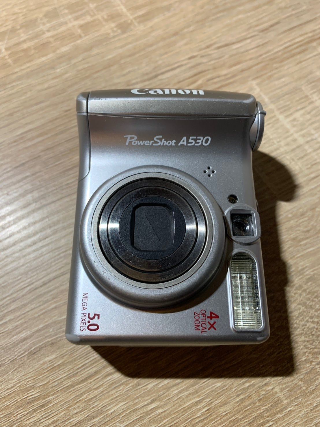 7899 Canon PowerShot A530 シルバー デジカメ 動作確認済み - メルカリ
