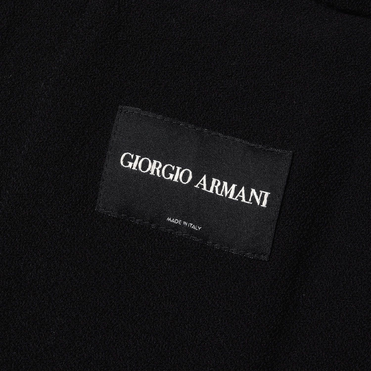 GIORGIO ARMANI ジョルジオアルマーニ ジャケット ブラック 黒 サイズ 