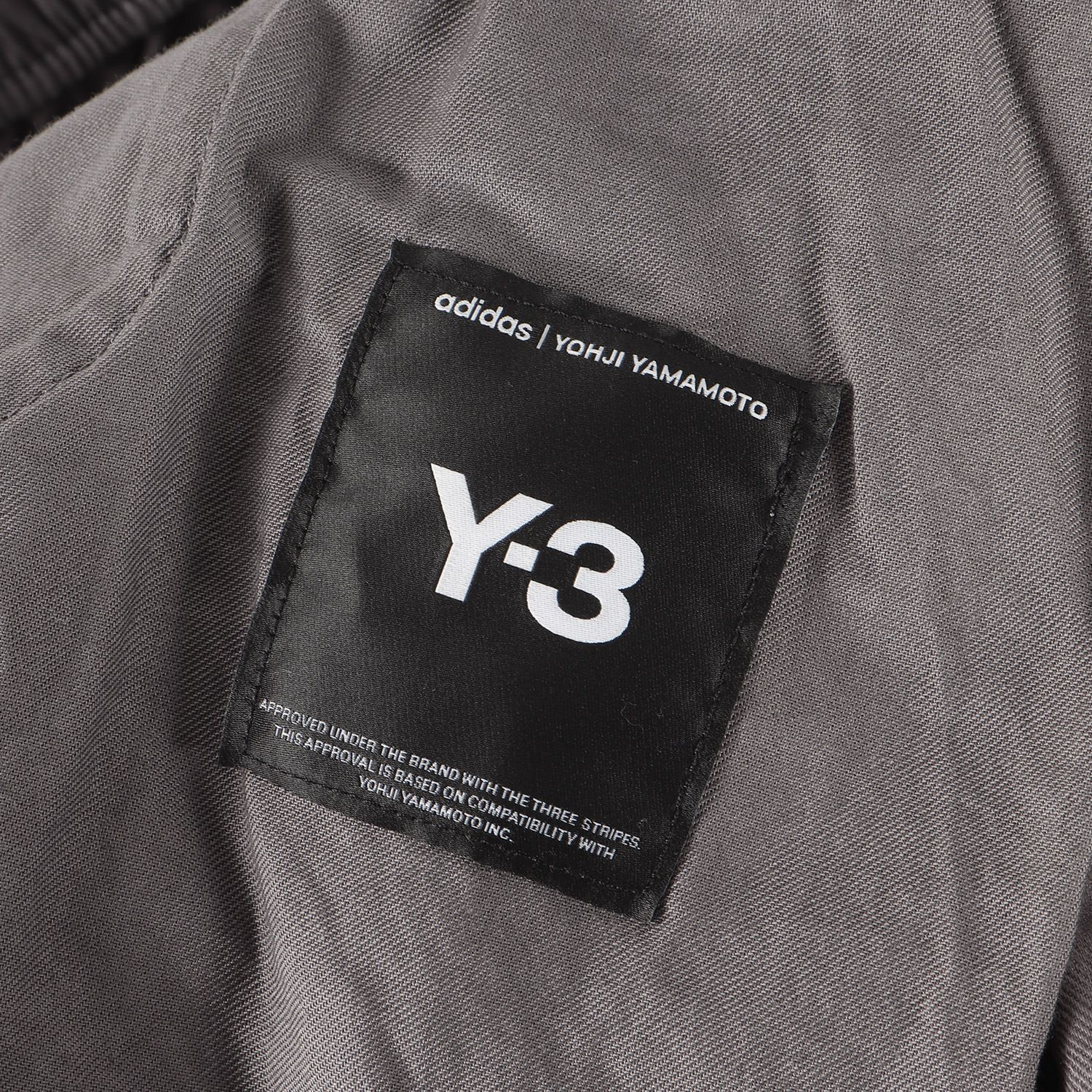 Y-3 ワイスリー パンツ グレー サイズ:XS | 25AW ツイル カーゴパンツ