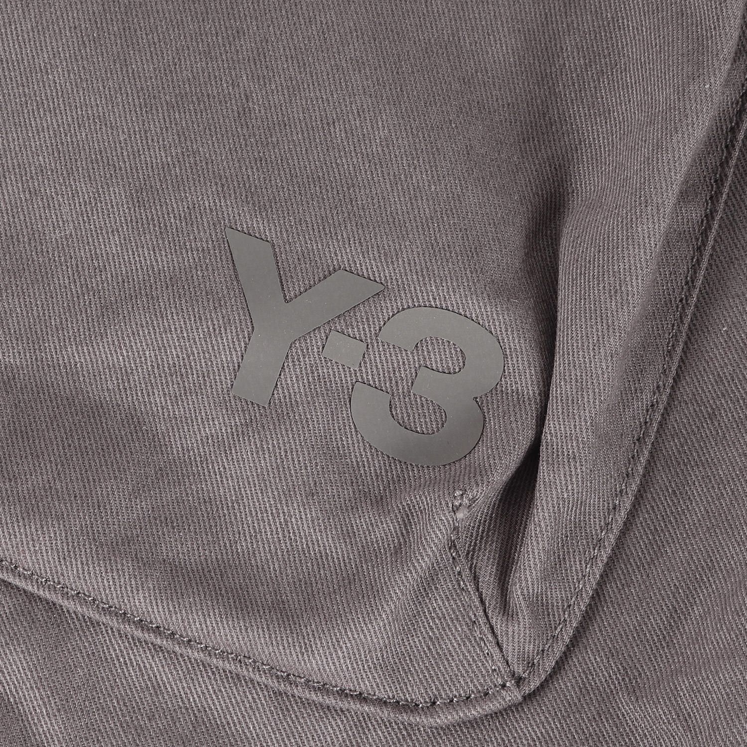 Y-3 ワイスリー パンツ グレー サイズ:XS | 25AW ツイル カーゴパンツ