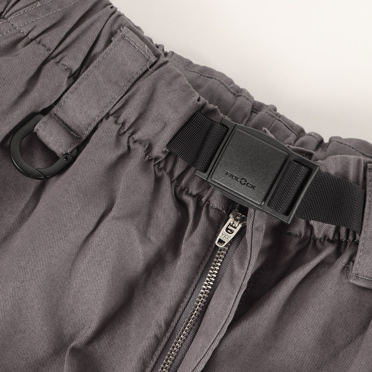 Y-3 ワイスリー パンツ グレー サイズ:XS | 25AW ツイル カーゴパンツ