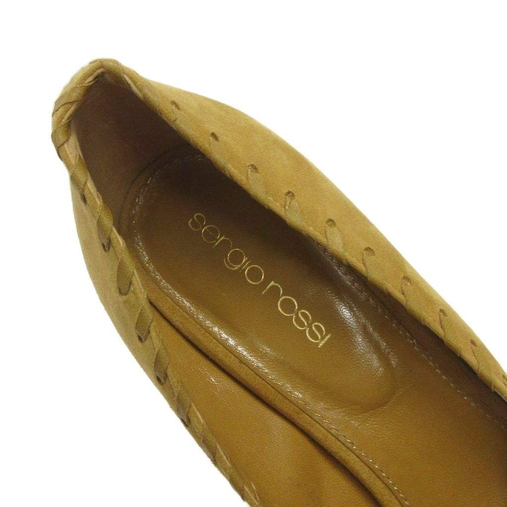 セルジオロッシ Sergio rossi ハイヒール パンプス オープントゥ