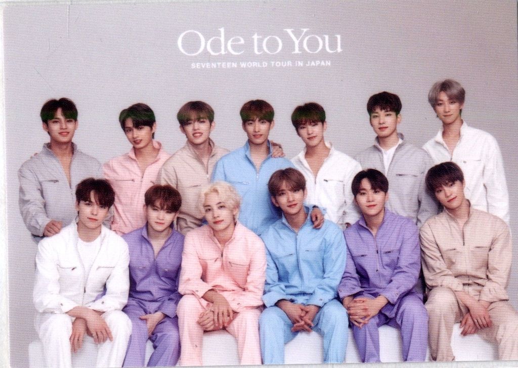 SEVENTEEN 2019 ODE to You IN JAPAN 集合 トレーディングカード 0002