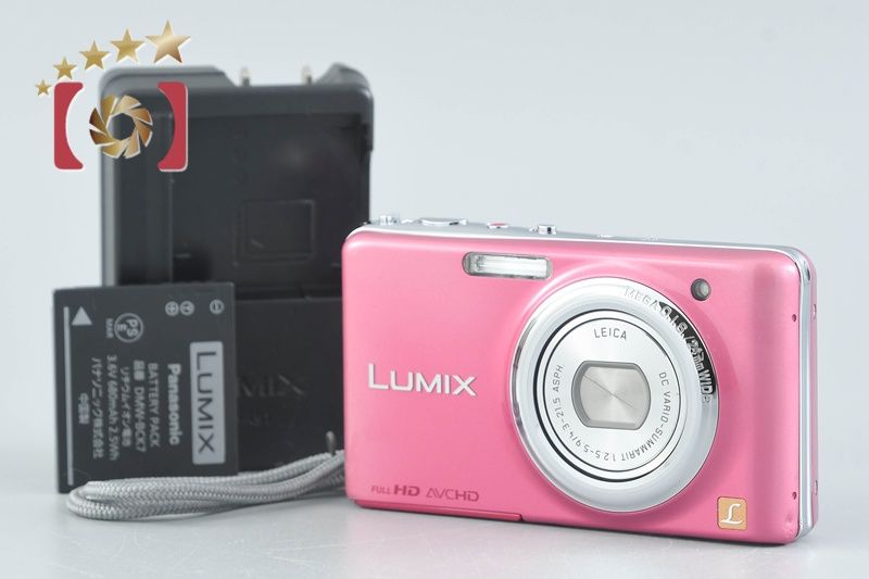中古】Panasonic パナソニック LUMIX DMC-FX77 グラマラスピンク