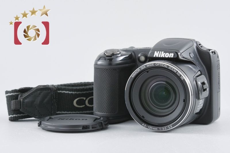 中古】Nikon ニコン COOLPIX L820 ブラック コンパクトデジタルカメラ