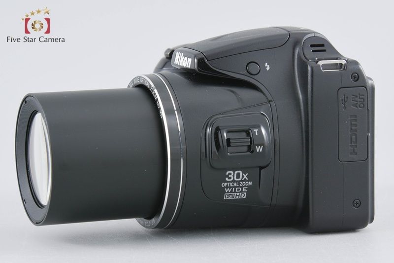 中古】Nikon ニコン COOLPIX L820 ブラック コンパクトデジタルカメラ