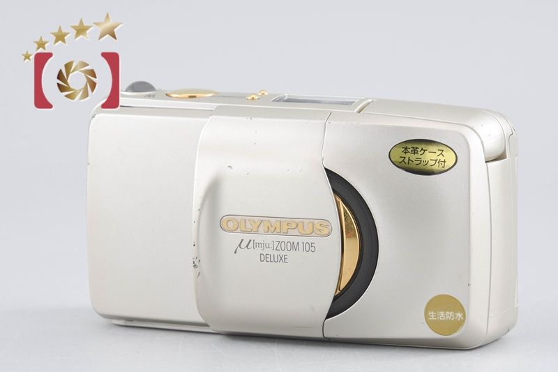 カメラ 【】OLYMPUS オリンパス μ[mju:] ZOOM 105 DELUXE コンパクト