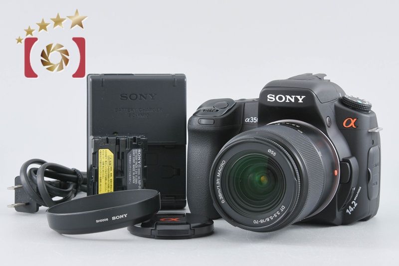 中古】SONY ソニー α350 DSLR-A350K ズームレンズキット - メルカリ