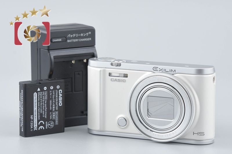 中古】Casio カシオ EXILIM EX-ZR3200 ホワイト コンパクトデジタル