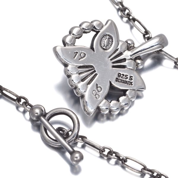 ジョージジェンセン ネックレス ラピスラズリ エーデルワイス