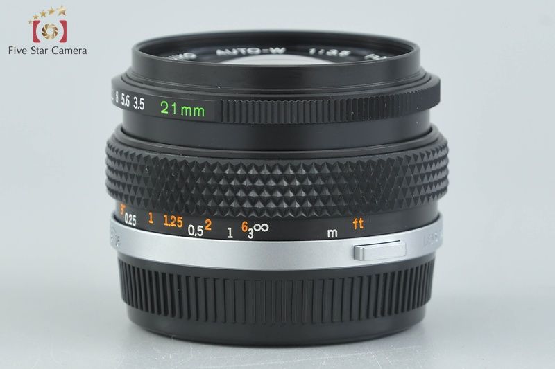 中古】OLYMPUS オリンパス G.ZUIKO AUTO-W 21mm f/3.5 - メルカリ