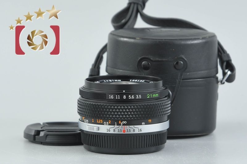 中古】OLYMPUS オリンパス G.ZUIKO AUTO-W 21mm f/3.5 - メルカリ