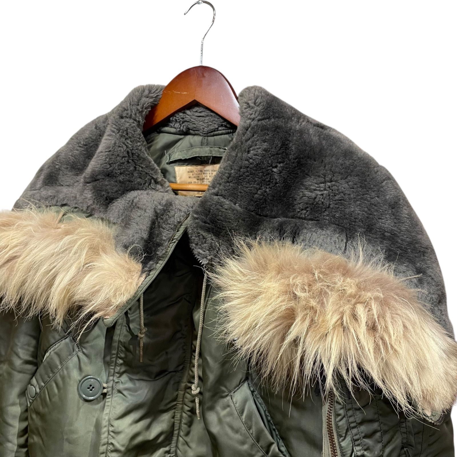 60s Alpha N-2B Parka オリーブ M アルファ社製 n2b 米軍実物 - メルカリ