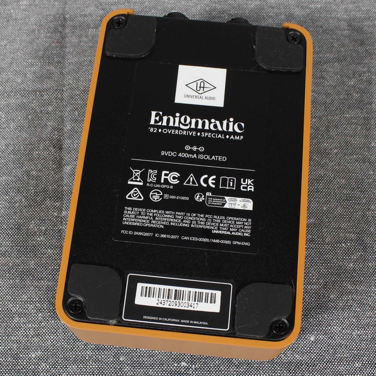 中古 Universal Audio UAFX Enigmatic '82 Overdrive Special Amp