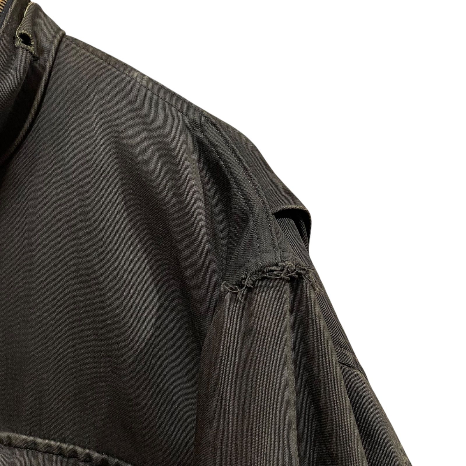 80s ALPHA M-65 Field Jacket 黒 L アルファ社製 民間 コットン100