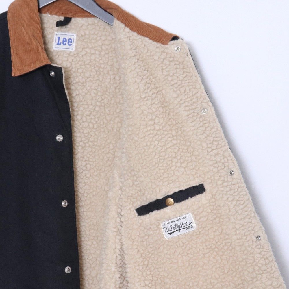 WACKO MARIA × LEE DENIM BOA COVERALL Sサイズ ブラック 23FW-WMO