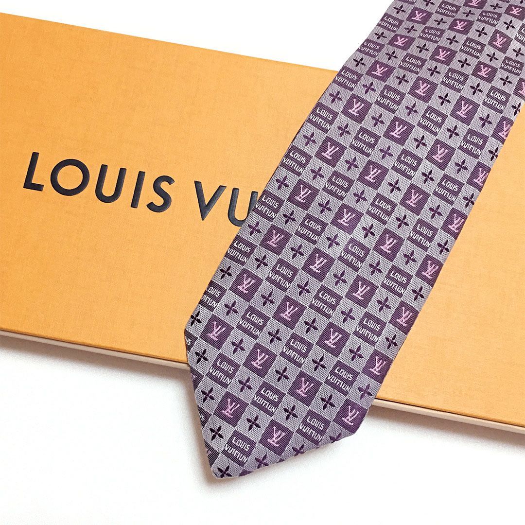 ルイヴィトン ネクタイ 未使用の通販 未使用級 ルイヴィトン Louis