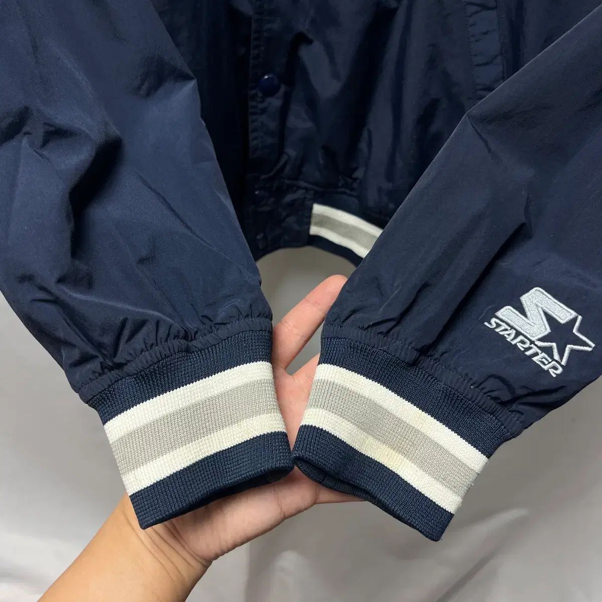 正規品/L スターター NFL 90s ダラス カウボーイズ ネイビー