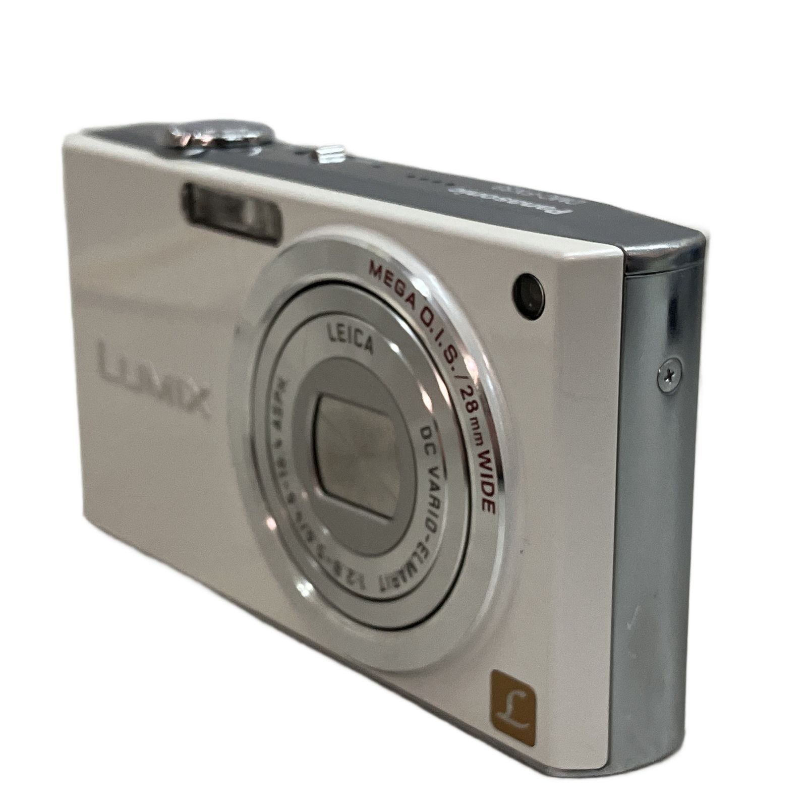 【中古美品】Panasonic パナソニック デジタルカメラ＆ビデオカメラ 中古】Panasonic パナソニック LUMIX DMC-FX33 プレシャスシルバー