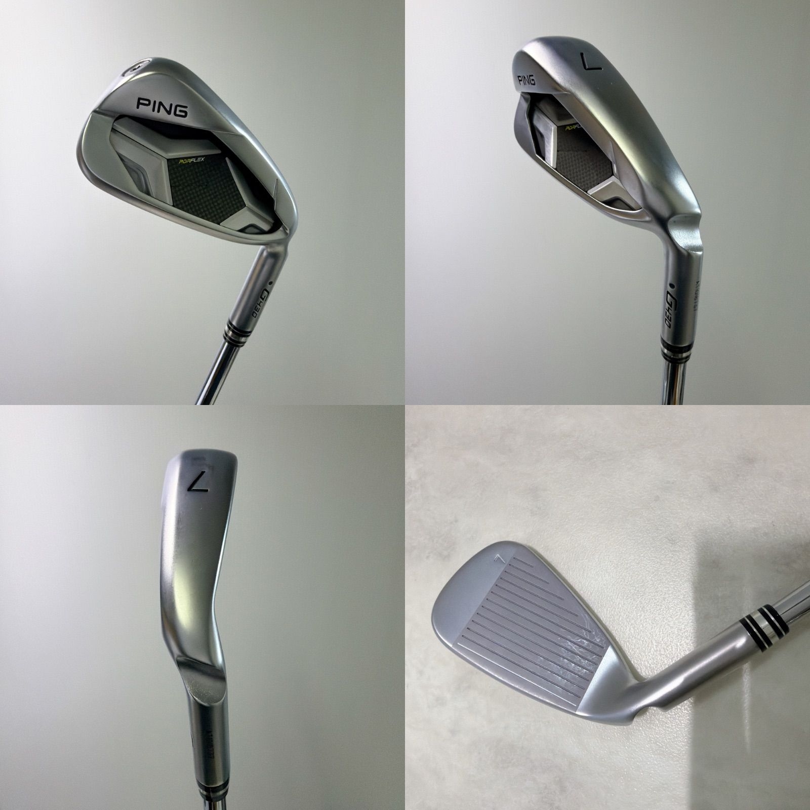 単品iron PING G430 MODUS3TOUR105 54° スチール 美品 PING G430 2023年モデル 7番単品アイアン MODUS3 TOUR105 S