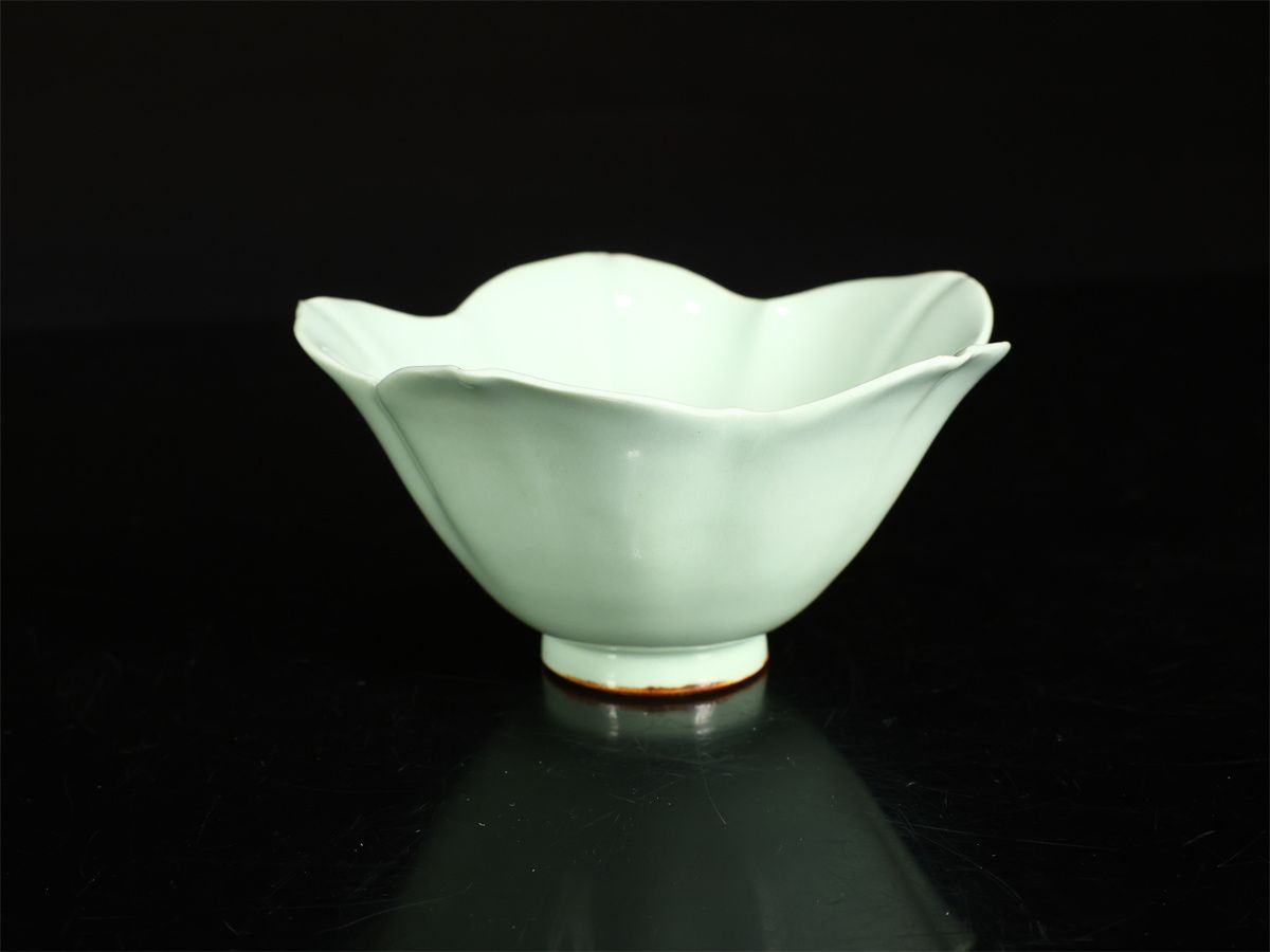 帝室技芸員 【三代 清風与平】 青磁 向付 小皿 小鉢 二種 10点セット