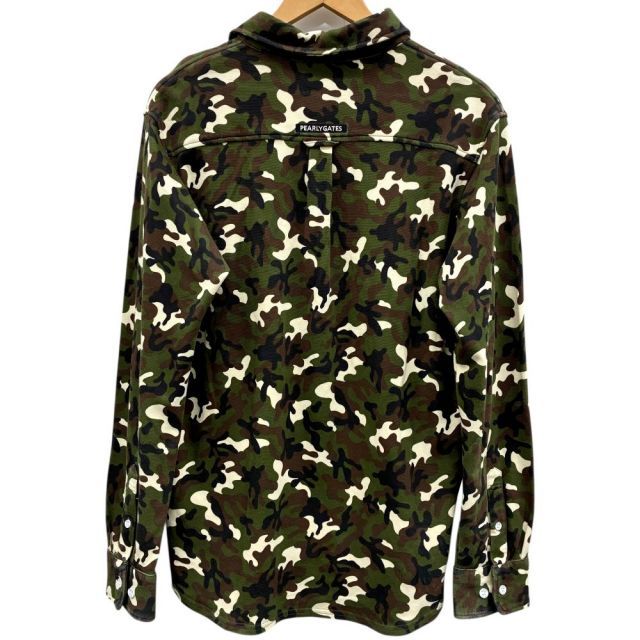 PEARLY GATES 長袖ポロシャツ 053-9261105 サイズ5(約Lサイズ相当