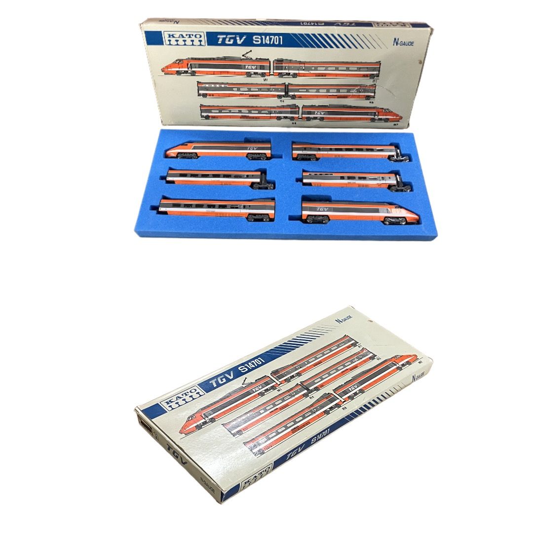 KATO TGV S14701 外国車両 鉄道模型 鉄道模型 Nゲージ ジャンク