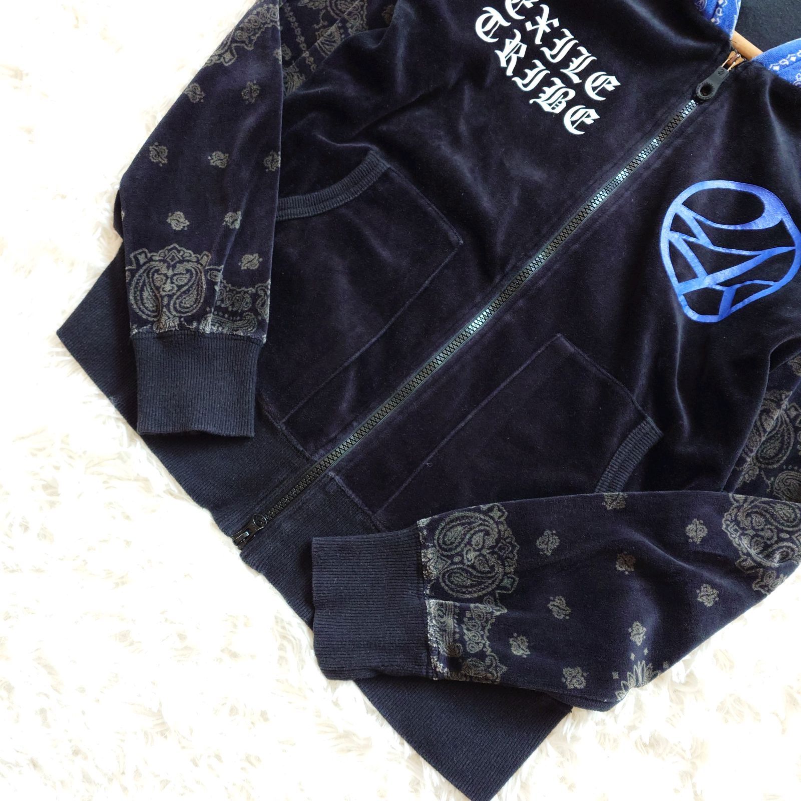 希少 24karats 24カラッツ EXILE TRIBE 2way ベロア セットアップ