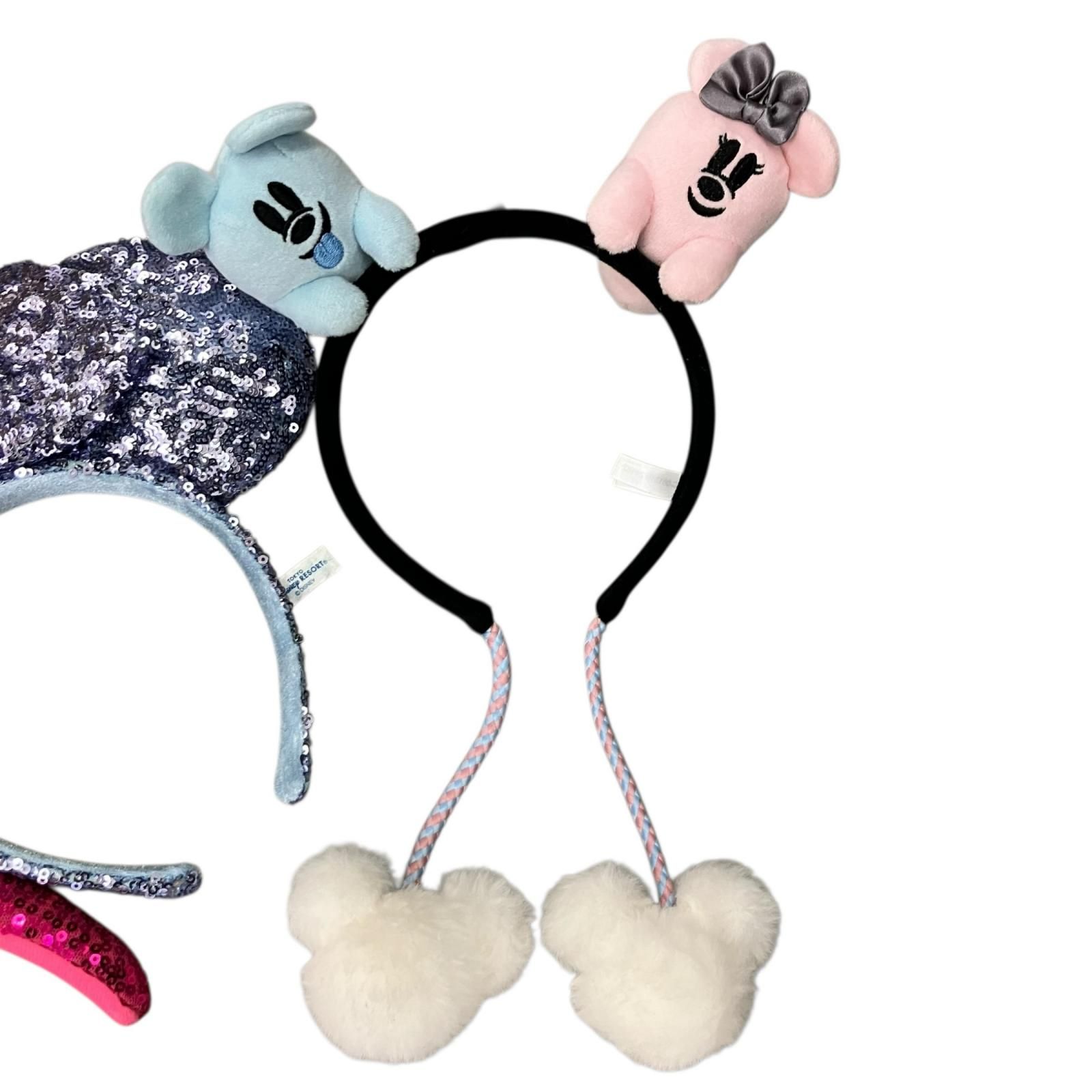 186000 現状品 Disney ディズニー カチューシャ 3点まとめ売り - メルカリ