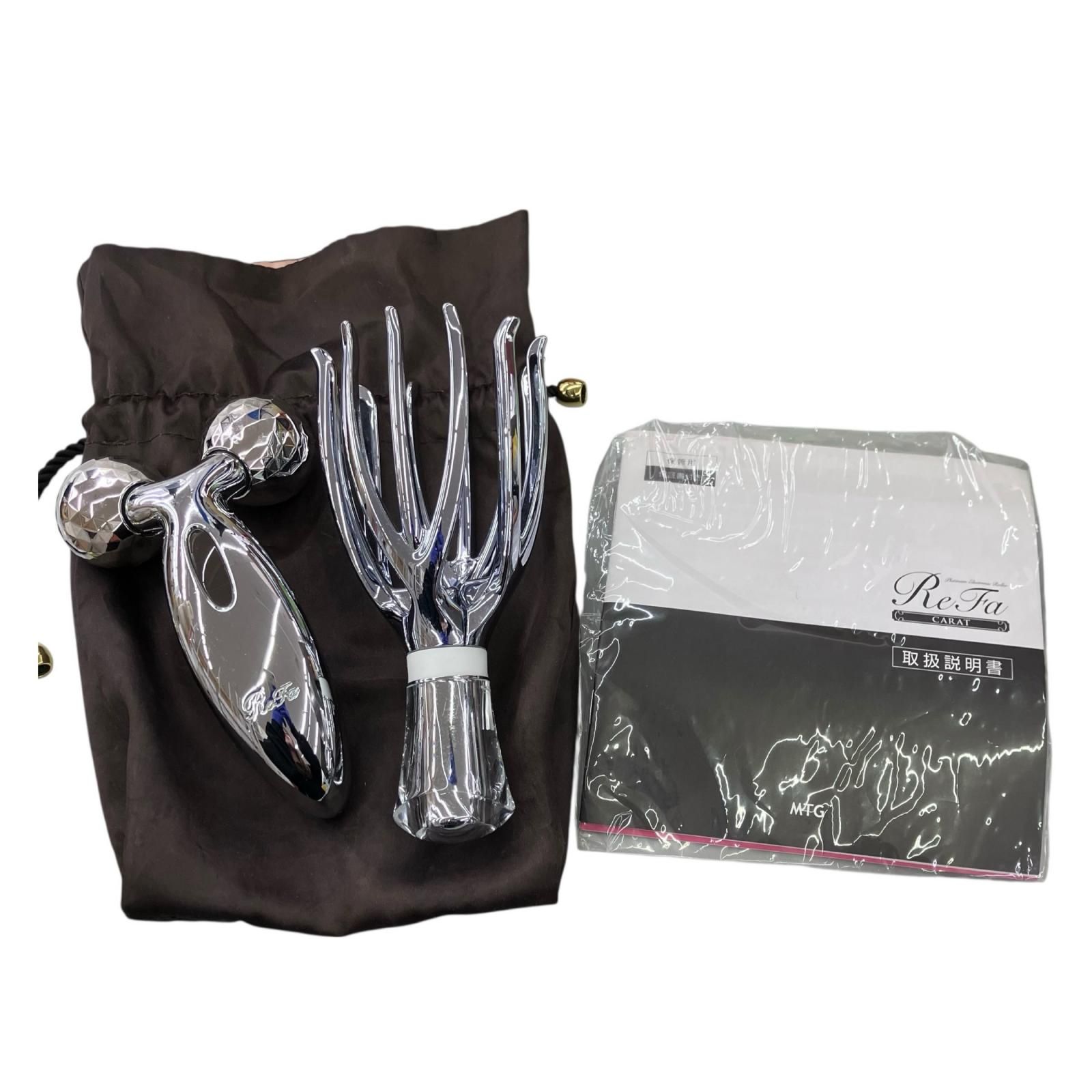 186001 現状品 ReFa リファ カラット グレイス ヘッドカッサ シルバー