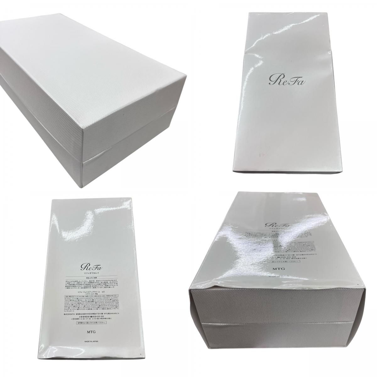 186000 現状品 ReFa リファ ダブルレイ 美顔ローラー レッド／ゴールド