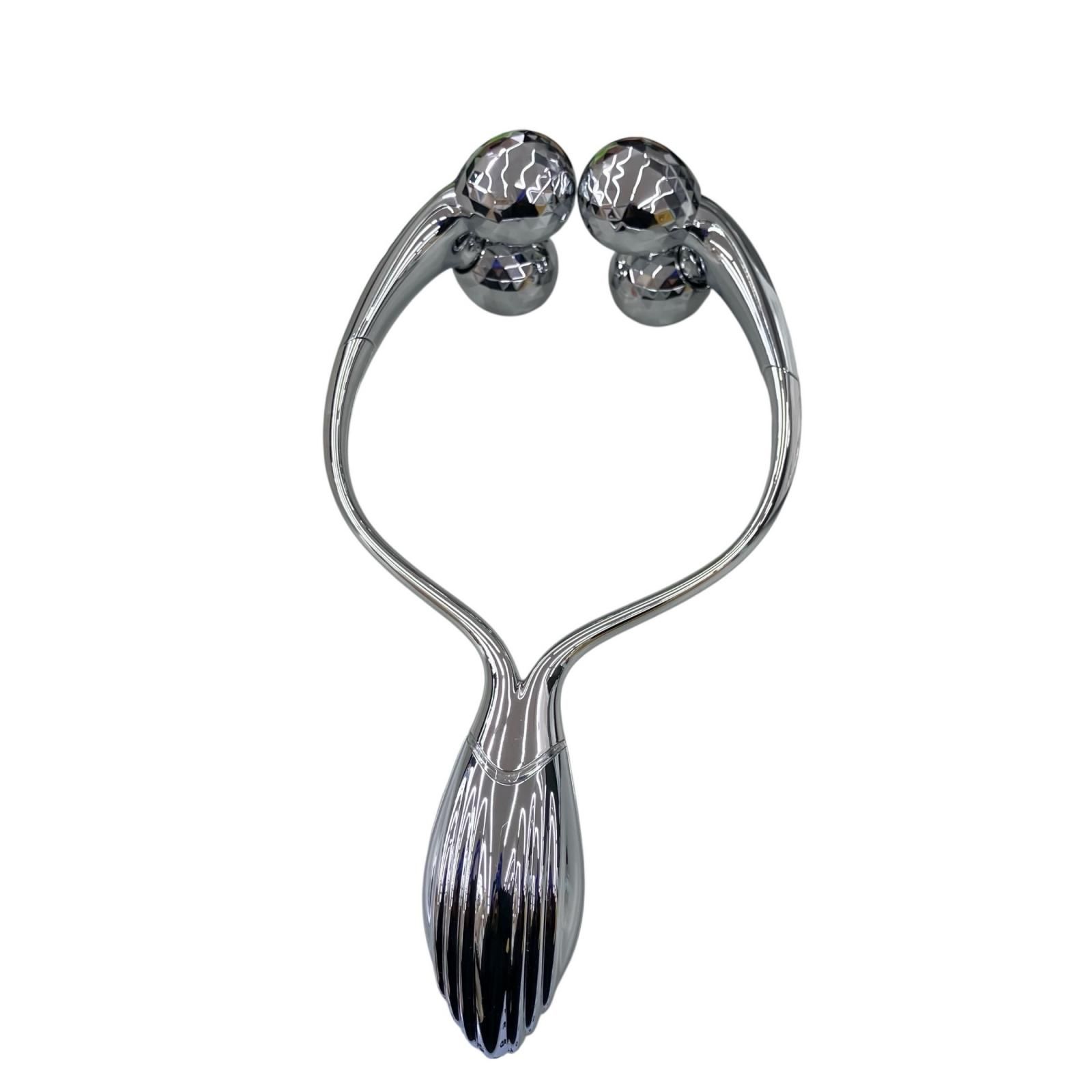 186000 現状品 ReFa リファ ダブルレイ 美顔ローラー シルバー - メルカリ