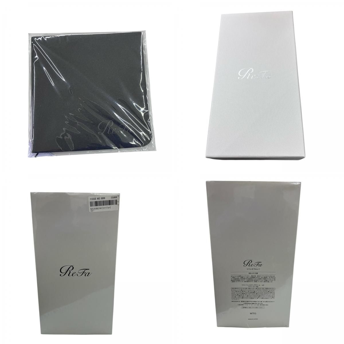 186000 現状品 ReFa リファ ダブルレイ 美顔ローラー シルバー - メルカリ